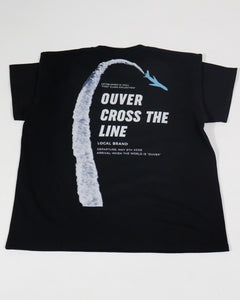 OVR AIRLINES Black T-Shirt